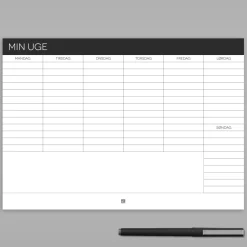 Boxdelux blok A4 - Min uge