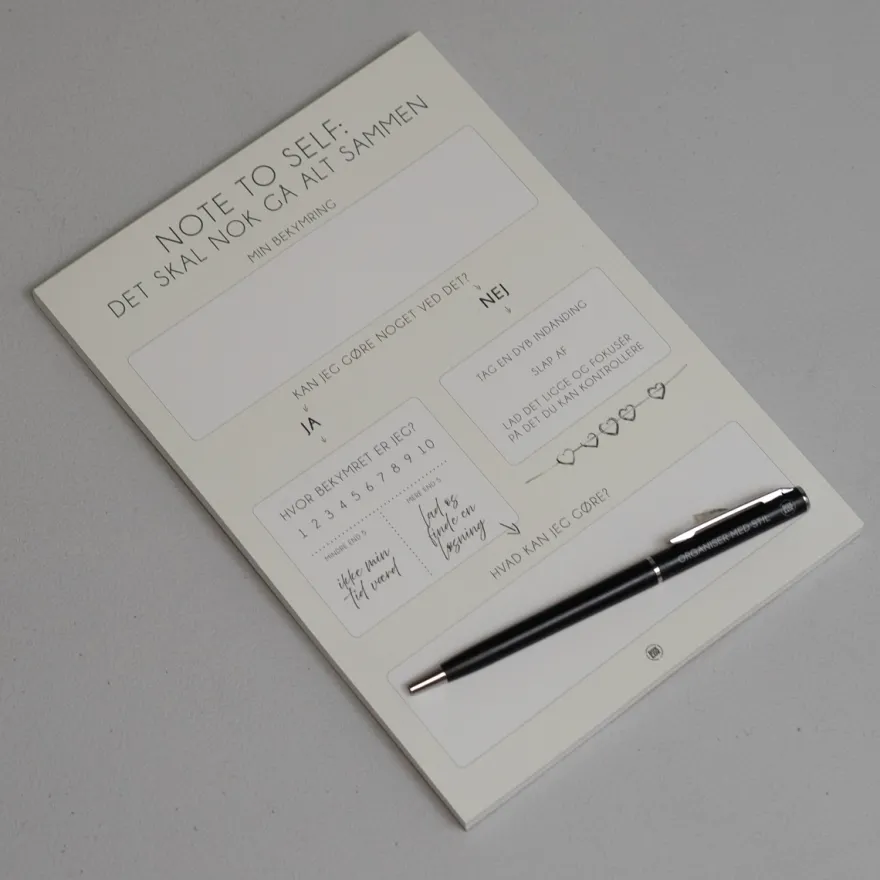 Boxdelux blok A5 - Note To Self