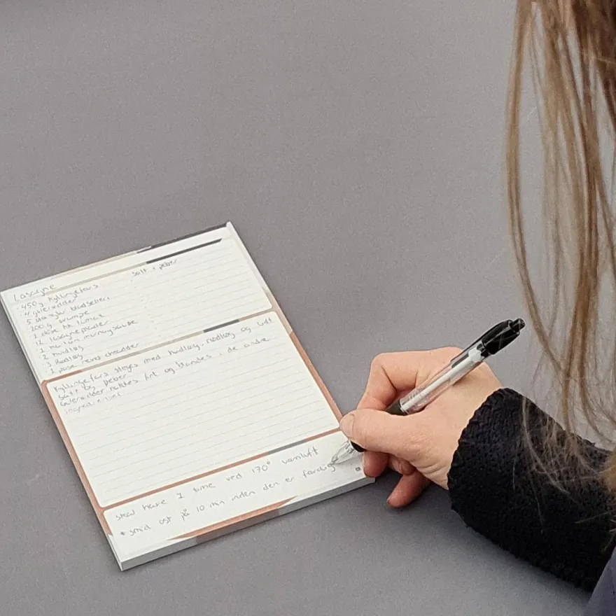 Boxdelux blok A5 - Opskrifter/Planning - Artwerk