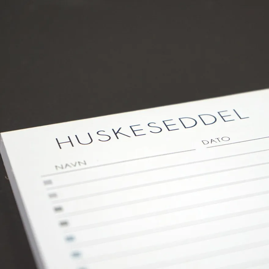 Boxdelux blok M65 - Min Huskeseddel - Nordic