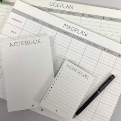 Boxdelux blok M65 - Ugens pligter - Nordic