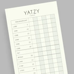 Boxdelux blok M65 - YATZY - Nordic