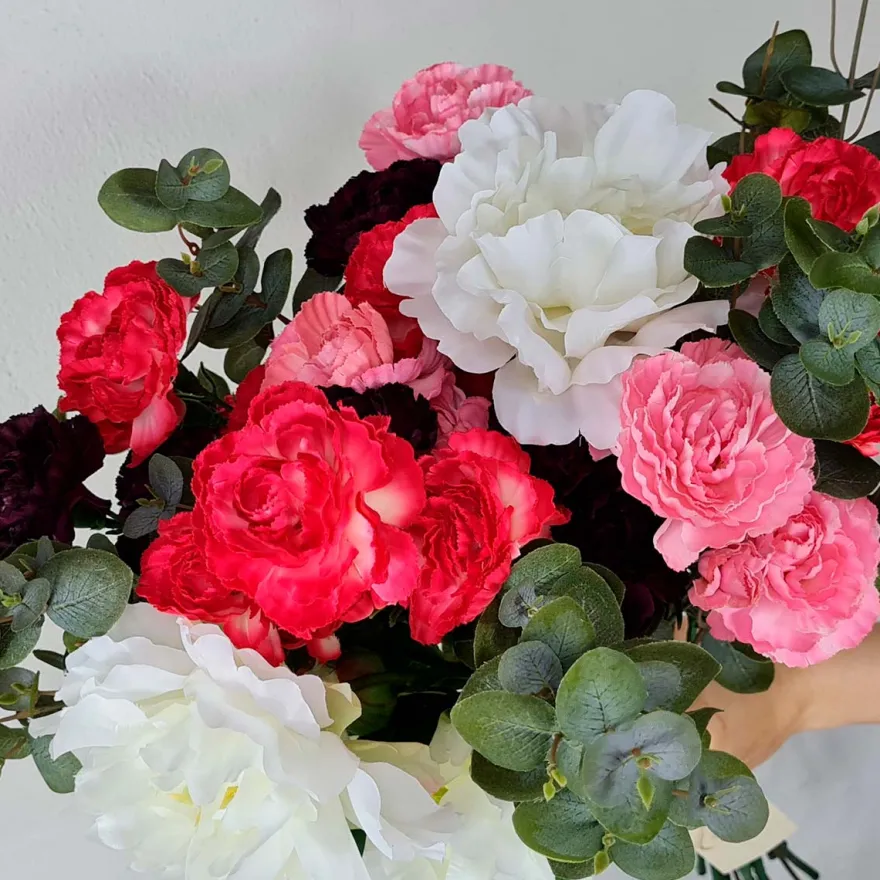 Buket af kunstige blomster - Alexis