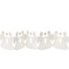 Bungalow borddekoration i papir - Angels