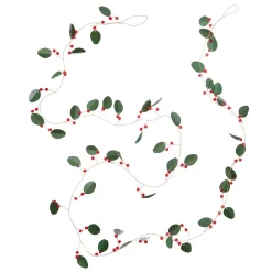 Bungalow Guirlande Berries - Forestgreen - 180 cm.