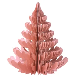 Bungalow Honeycomb Juletræ Andina - 22 cm. Dusty Rose