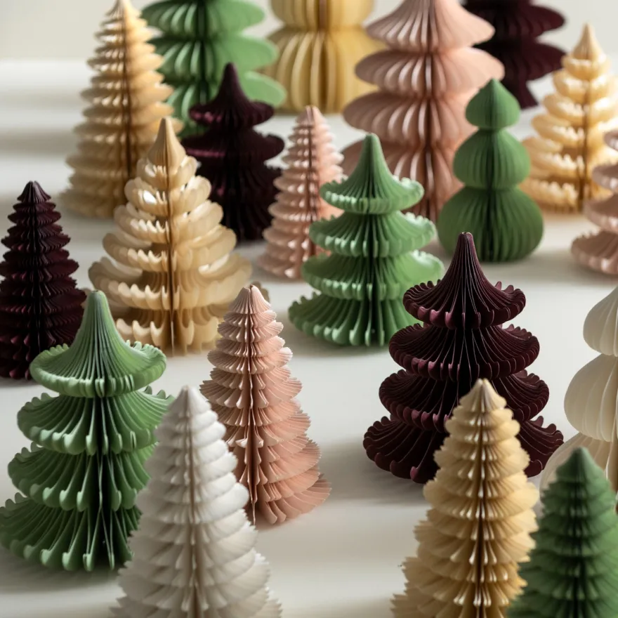 Bungalow Honeycomb Juletræ Moonpine - 40 cm. Forest