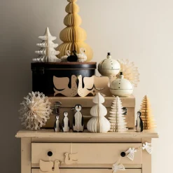 Bungalow Honeycomb Juletræ Whispwood - 18 cm. Shell