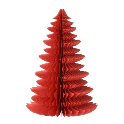 Bungalow Honeycomb Juletræ Whispwood - 26 cm. Ruby