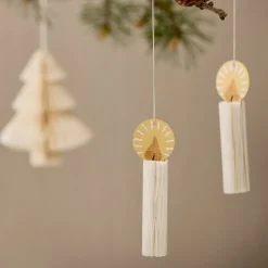 Bungalow Honeycomb ophæng - Candles 3 stk.