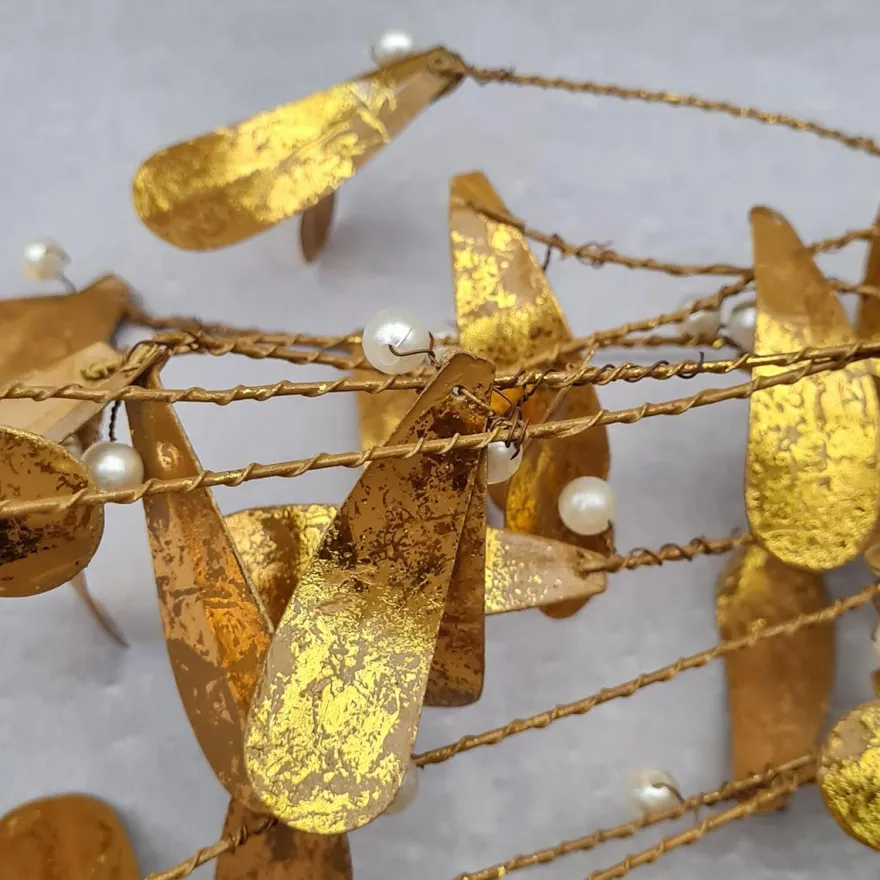 Bungalow julepynt - Mistelten i guld , XL
