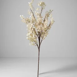 Bungalow kunstig blomst - Ruscus, Creme
