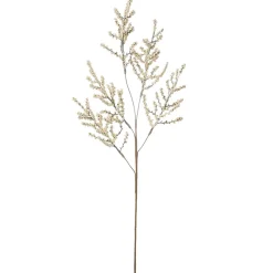 Bungalow Kunstig Blomst - Snowberry Branch, Ivory