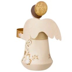 Bungalow Lysestage til Fyrfadslys - Angel Marigold, Vanilla