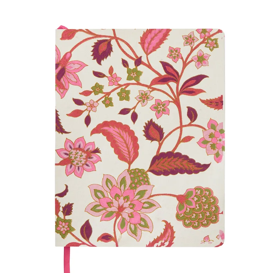 Bungalow Notesbog med blanke sider - Divya Cerise