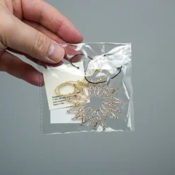 Bungalow Perlepynt - Elia Silver, Snowflake