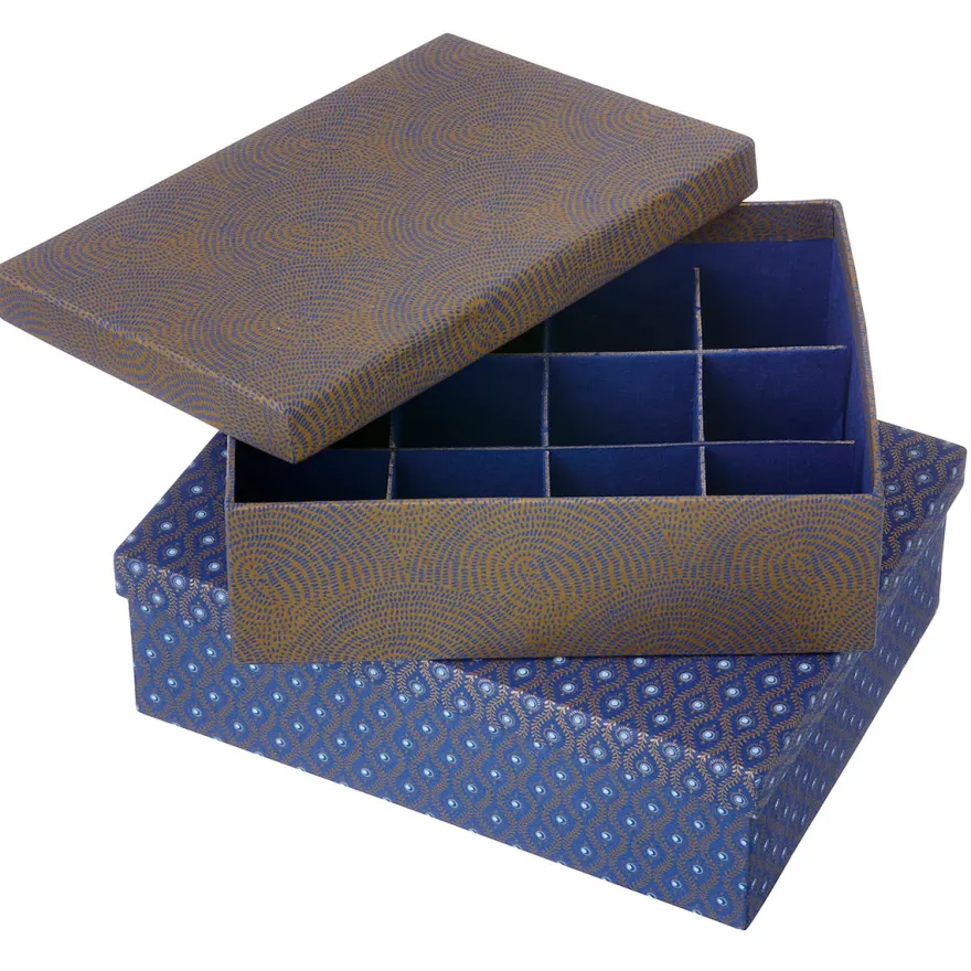 Bungalow æskesæt - Treasure Box - Zen Indigo