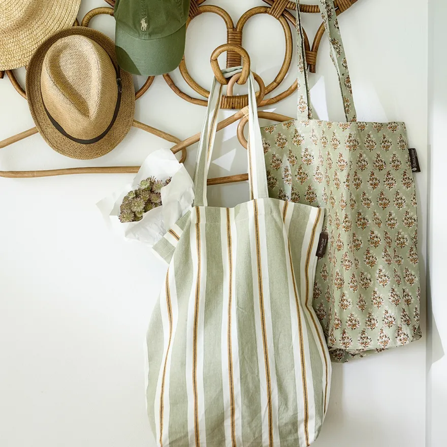 Bungalow stofpose - Tote Bag Verona, Azur