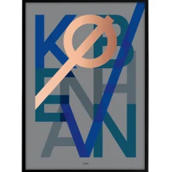 Bynavne Plakat - Grå - Vælg by