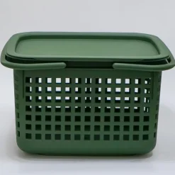 Cestino kurv i Armygrøn - Medium