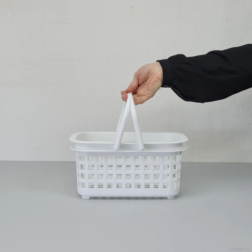 Cestino kurv i Hvid - Small