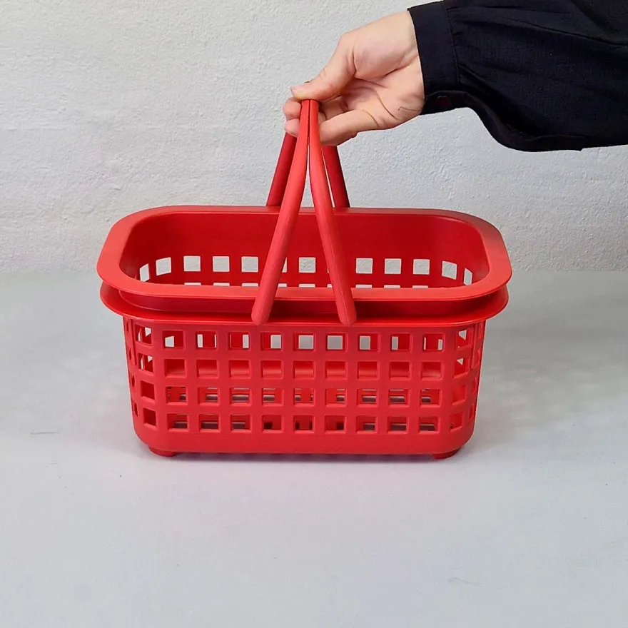 Cestino kurv i RØD - Small