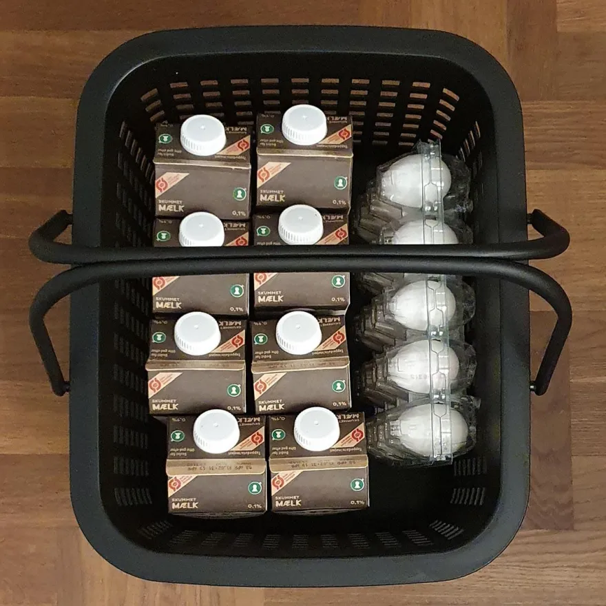 Cestino kurv i Sort - Medium