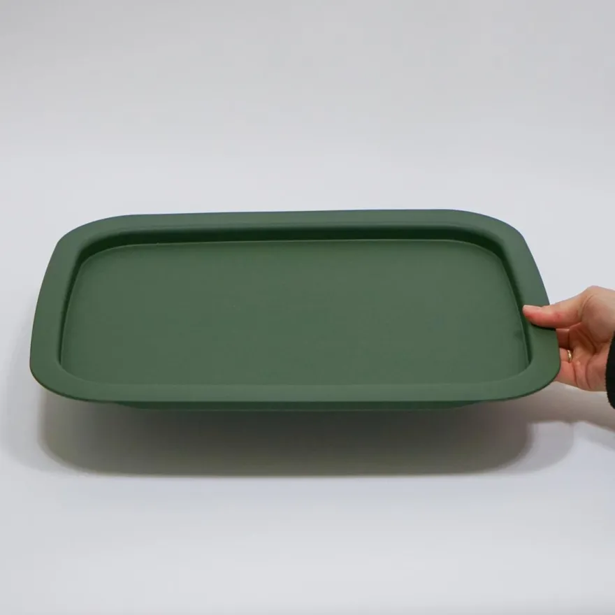 Cestino LÅG til kurv i Armygrøn - Medium/Large