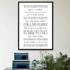 Cola plakat