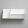 Como Archishelf i metal med 2 lag - 60 CM - Hvid