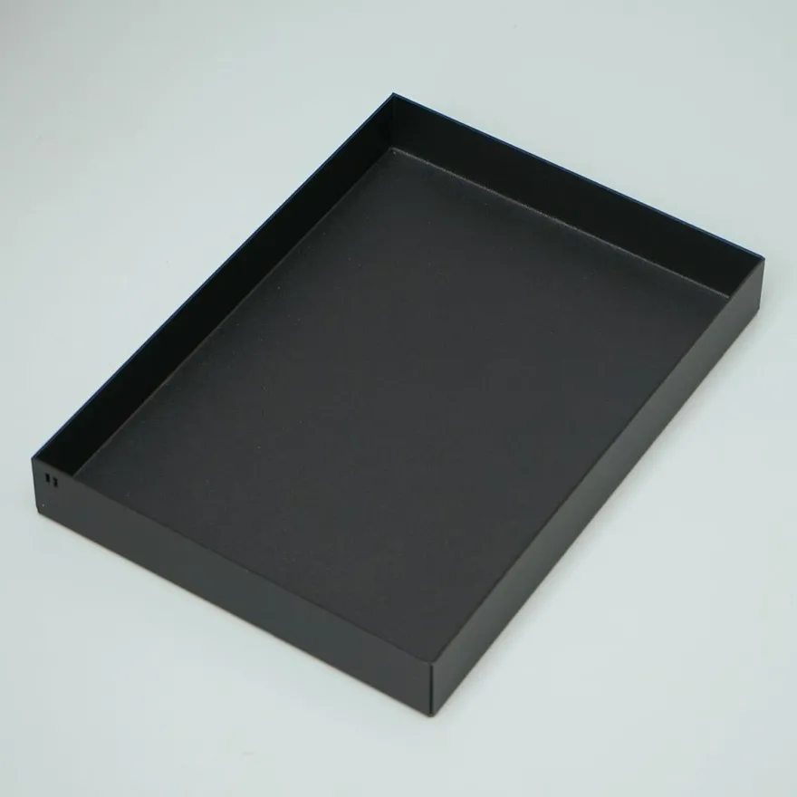Como bakke i metal - A4 - Sort