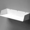 Como boghylde i metal - 60 cm - Hvid