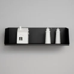 Como boghylde i metal - 40 CM - Sort