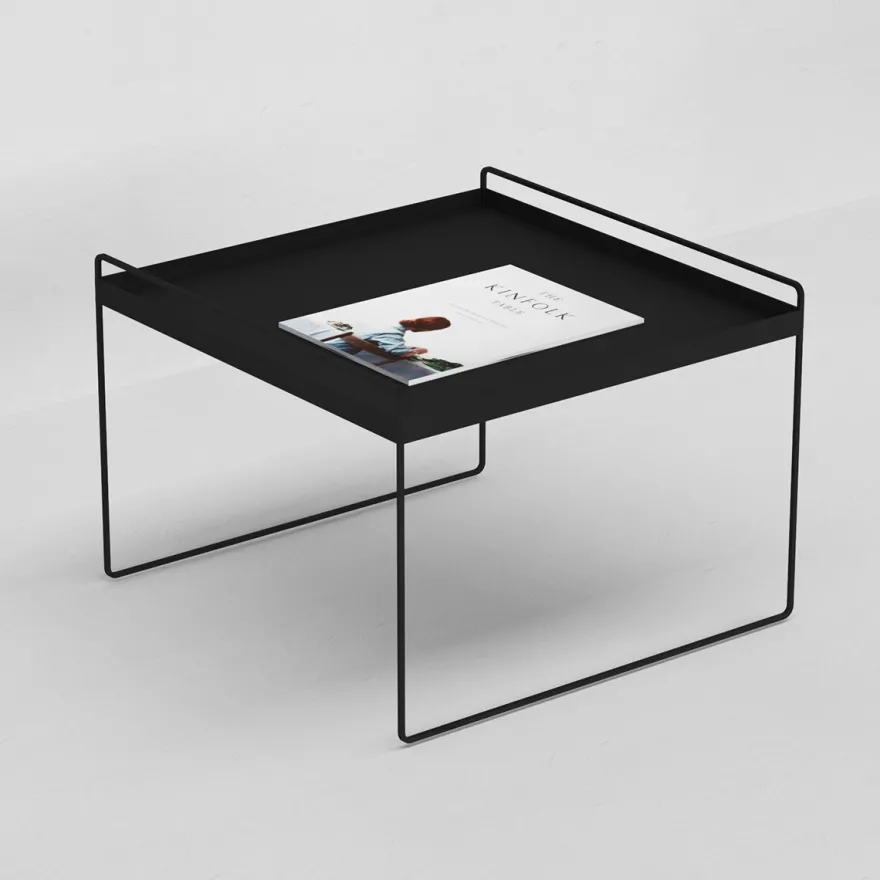 Como Coffee table - High Tray XL - Sort