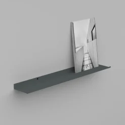 Como Gallerihylde i metal - 40 cm. - Grå