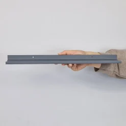 Como Gallerihylde i metal - 40 cm. - Grå