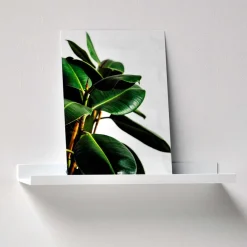 Como Gallerihylde i metal - 20 cm. - Hvid