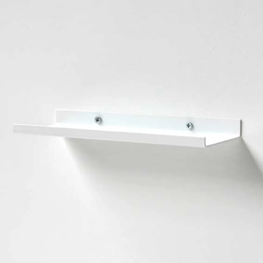 Como Gallerihylde i metal - 20 cm. - Hvid
