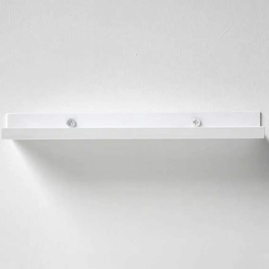 Como Gallerihylde i metal - 20 cm. - Hvid