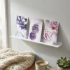 Como Gallerihylde i metal - 40 cm. - Hvid
