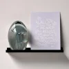 Como Gallerihylde i metal - 20 cm. - Sort