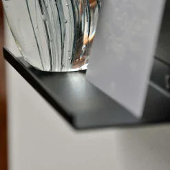 Como Gallerihylde i metal - 20 cm. - Sort