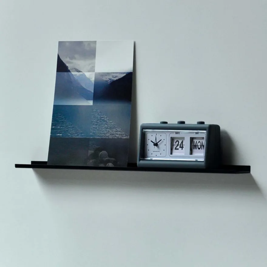 Como Gallerihylde i metal - 60 cm. - Sort