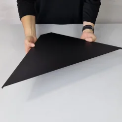 Como hjørnehylde i metal - SORT - Large