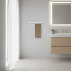 Como Håndklædeholder til væggen - Hvid 40 cm