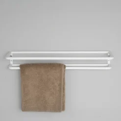 Como Håndklædeholder til væggen - Hvid 40 cm