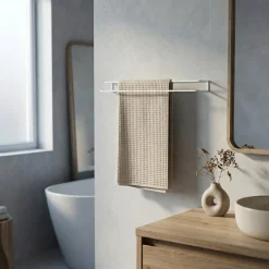 Como Håndklædeholder til væggen - Hvid 60 cm