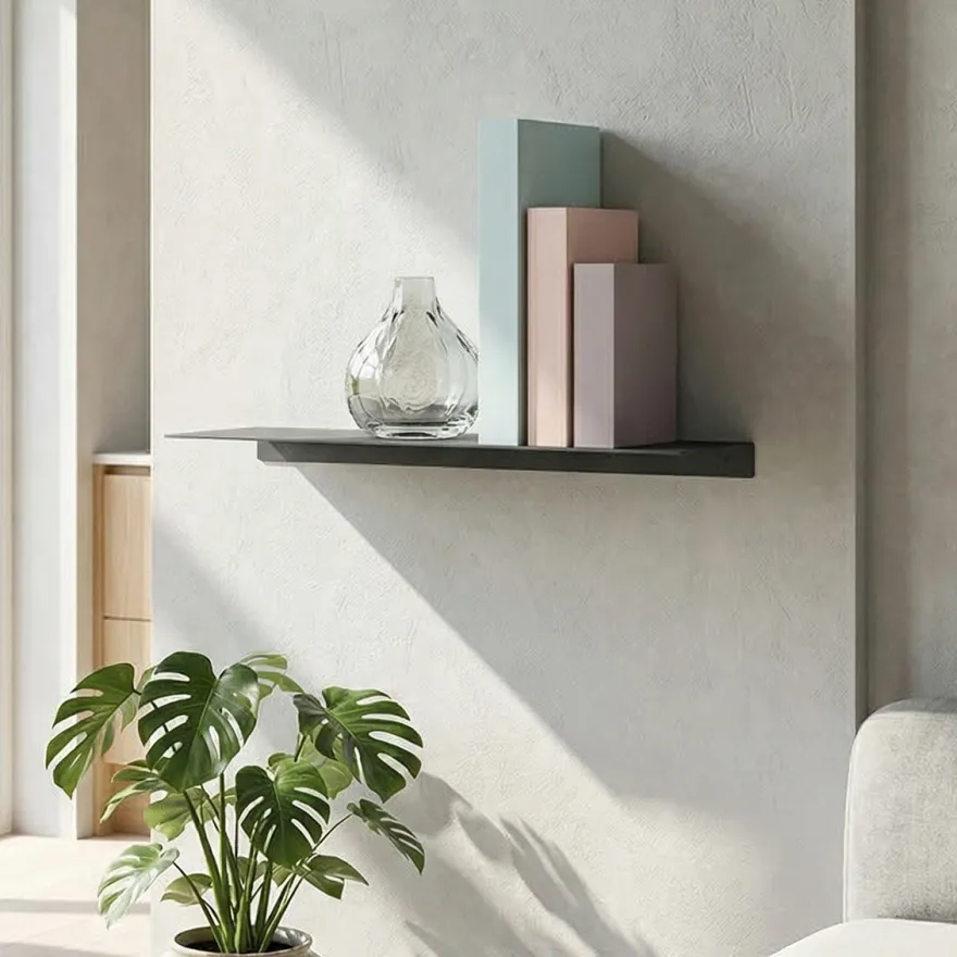 Como Hylde 40x15 cm. - Grå metal
