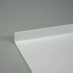 Como Hylde 25 x 10 cm - Hvid metal