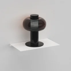 Como Hylde 25 x 15 cm - Hvid metal